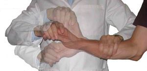 ogorčena mišiće ruku zglobova)